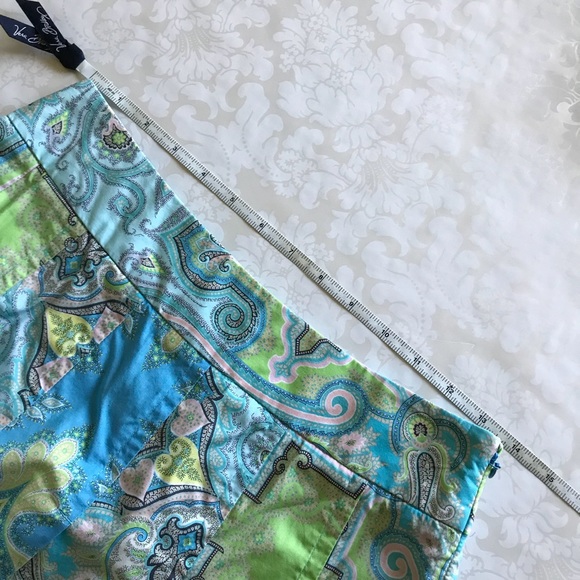 J. Crew Paisley Print Pleated Skirt - Picture 6 of 6